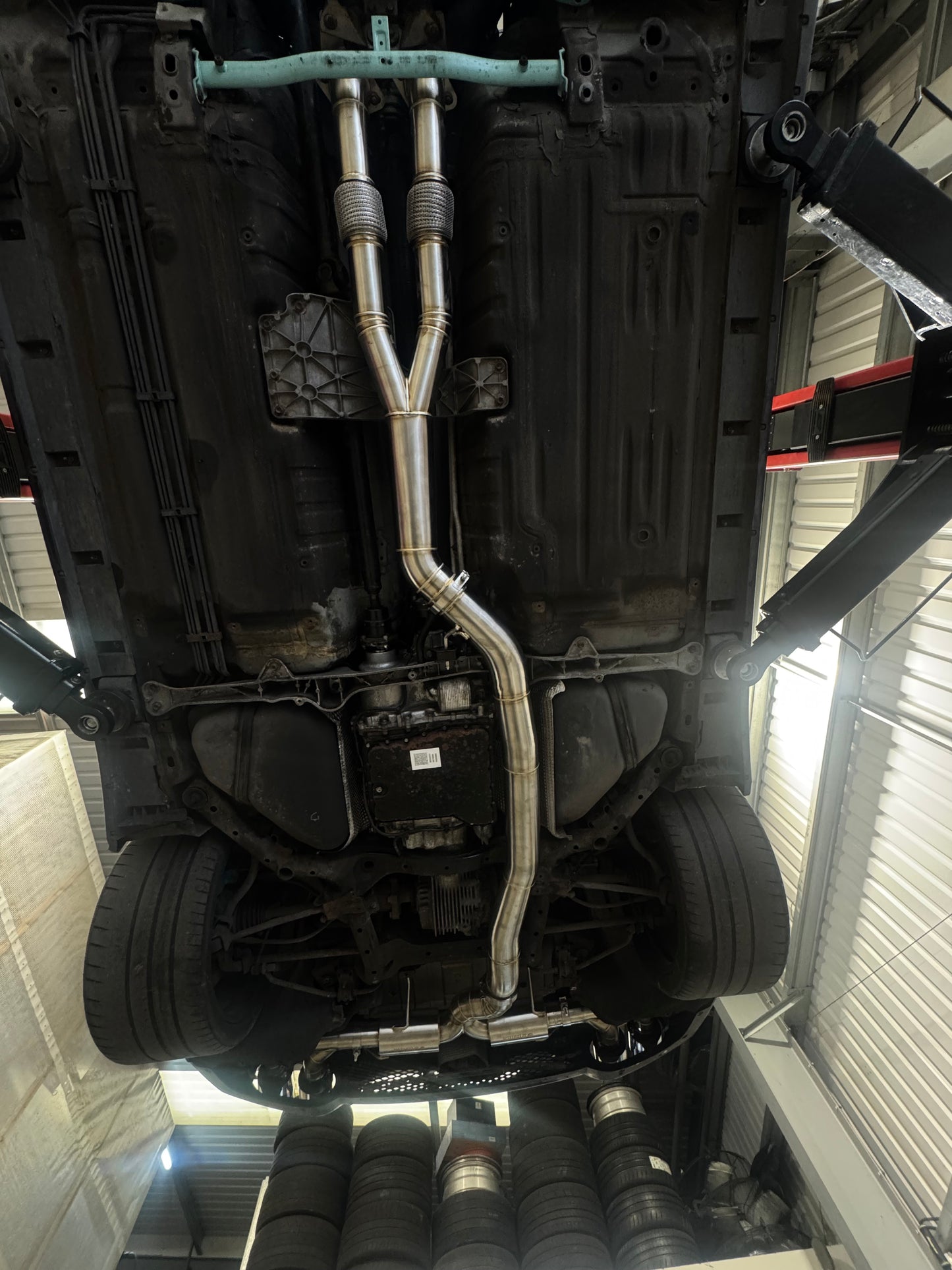 ACS R35 GTR exhaust system