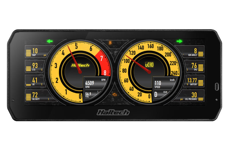 Haltech uC-10 Digital Dash Size: 10in