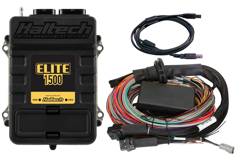 Elite 1500 + Premium Universal Wire-in Harness Kit Length: 5.0m (16')