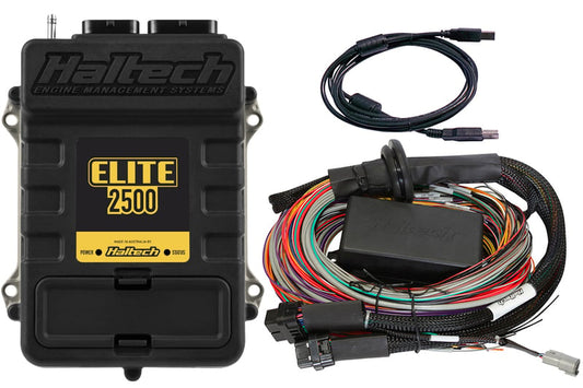 Elite 2500 + Premium Universal Wire-in Harness Kit Length: 2.5m (8')