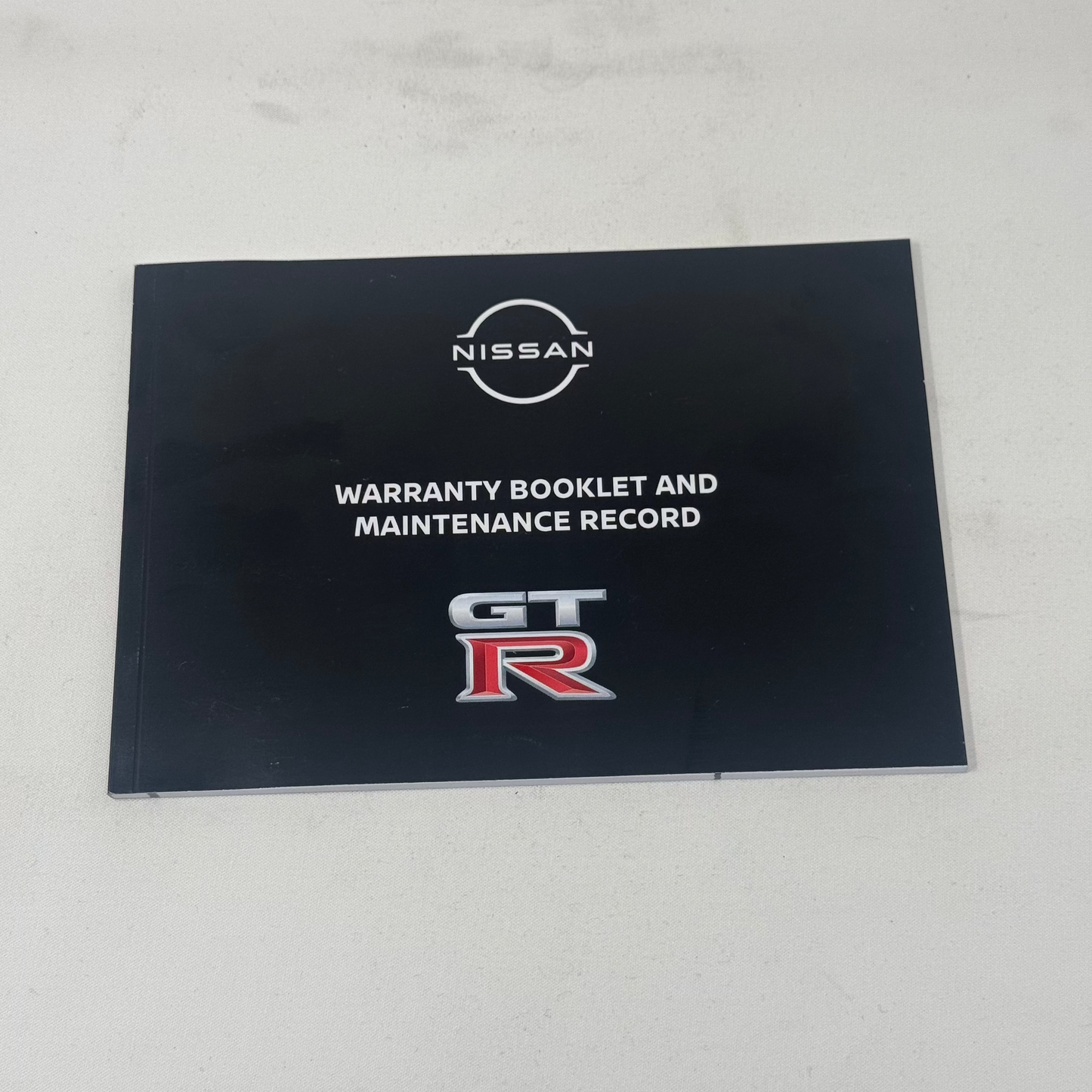 OEM nissan gtr service book R35