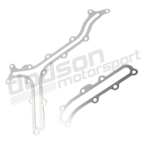 R35 ENGINE FRONT COVER OIL GASKET SET (2 GASKETS)